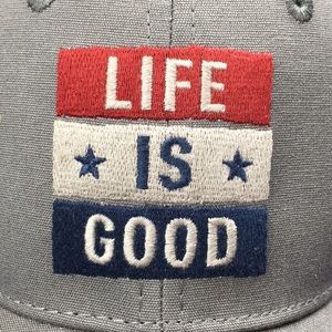 Life Is Good Snap Back Hat
